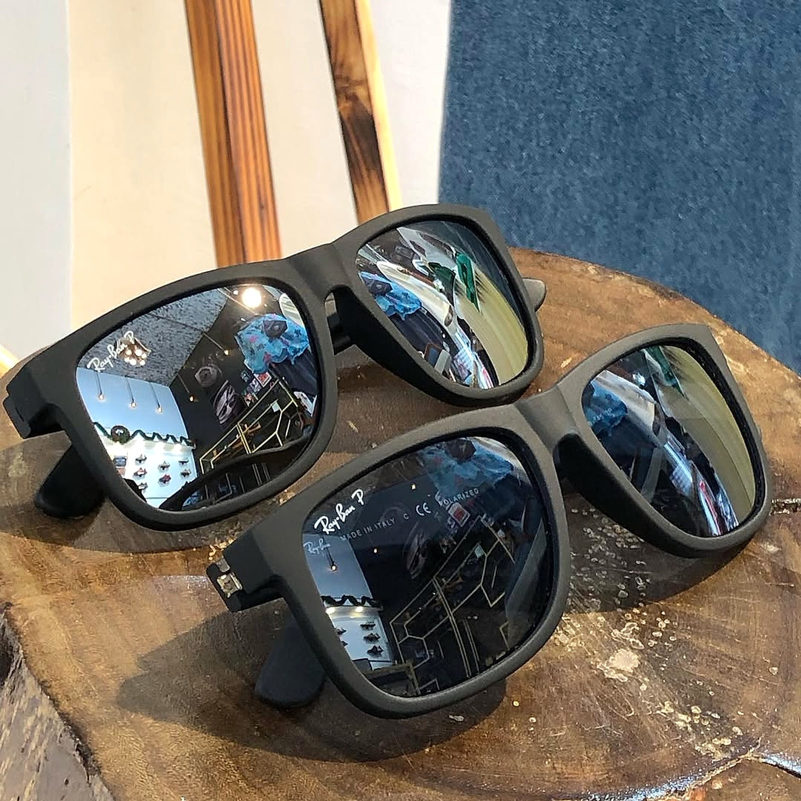 Justin 54mm Polarised Silver Mirror Or Blue Evolve?