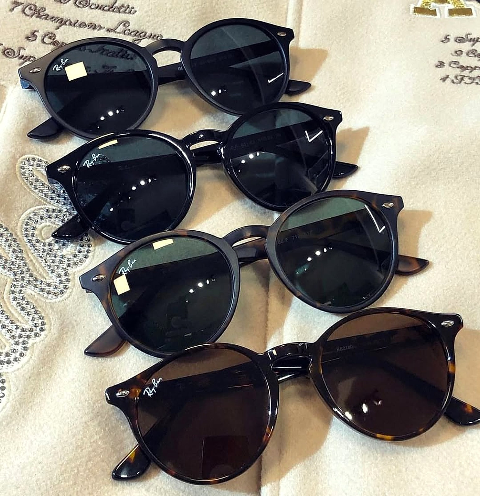Round Acetate RB2180-F 51mm in 4 Colors