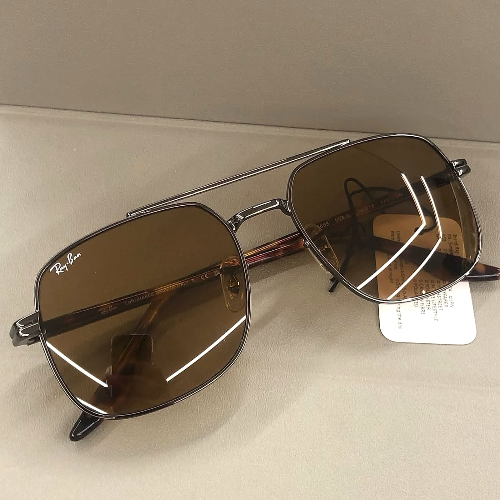 The new General RB3699 58mm Brown GunMetal